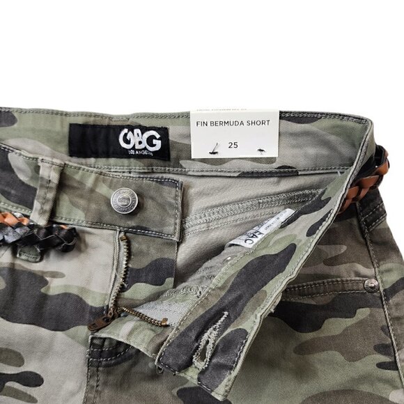 G by Guess Womens Fin Bermuda Short Camouflaged‎ Size 25 (2) - Picture 6 of 8